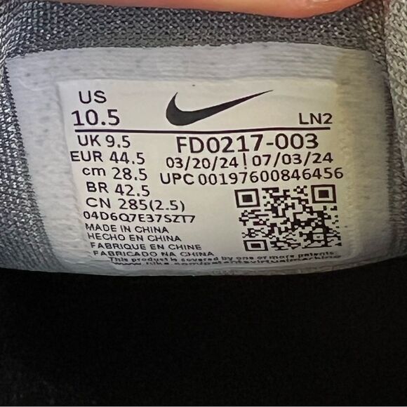 NEW Nike Zoom Infinity Tour 2 Golf shoes cleats Mens 10.5 Black gold - Picture 8 of 8